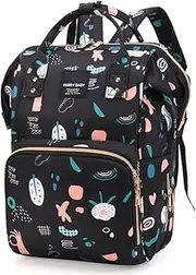 Fohouse Diaper Bag Backpack - Multifunction Waterproof Baby Bag Diaper Changing Backpacks, Large Travel Diaper Bags - Baby Bag for Boys & Girls, Nappy Changing Backpacks