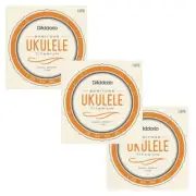 D'Addario Ukulele Strings 3 Sets Baritone Titanium Nylon