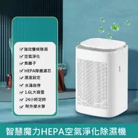 在飛比找momo購物網優惠-【Smart bearing 智慧魔力】HEPA空氣清淨除濕