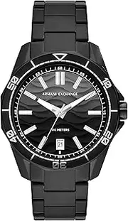 [Armani Exchange] Black Analog Watch AX1952