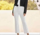 Spanx White Kick Flare High Rise Pull On Slimming Pant Women’s Sz XL NWT