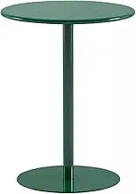 Bistro Pub and Bar Table Height Cocktail Table, Modern Round Top Standing Circular Coffee Drink Table for Living Room, Kitchen, Outdoor& Indoor End/Side Table
