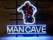 20"x16" Captain Morgan Rum Man Cave Neon Sign Lamp Bar Light Glass Decor Z360