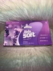 Mela soft Eco sense dryer sheets garden lavender 100 sheets