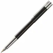 Lamy Fountain Pen Scala Snap On Cap Piano Black Stainless Steel, Medium Nib L79M