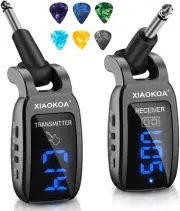 Sistema inalámbrico de guitarra, receptor transmisor inalámbrico de guitarra UHF