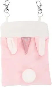 HANABASS Sugar Gliders Ferret Hammock Bed Pouch Comfortable Hanging Nest for Hamsters Gerbils and Guinea Pigs Breathable Lint Material Sleep