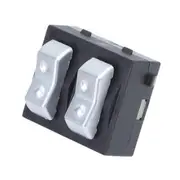 Driver Side Master Power Window Switch 56004831 4360167 for Dodge B150 B250 B350 D100 D150 D250 D350 Black&Silver