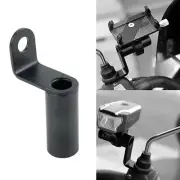 Motorcycle Phone Holder Handlebar Stand-Bike Rearview Mirror Mount Extender