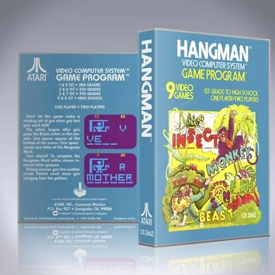 Atari 2600 UGC - NO GAME - Hangman