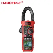 HABOTEST Digital Clamp Meter Multimeter High-Precision DC Voltage and AC Current Measurement Tool with Backlight Flashli