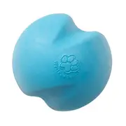 West Paw Jive Zogoflex Fetch Ball Tough Dog Toy Blue