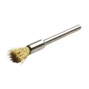 30pcs Rotary Wire Brass Brush Drill Attachment Polishing Cup Wheel Set 5mm Tool