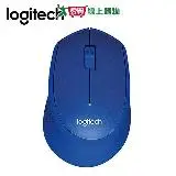 在飛比找遠傳friDay購物優惠-Logitech羅技 靜音無線滑鼠M331-藍