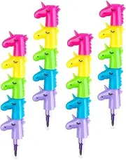 Mini Horse Crayons Set Buildable Art Crayons for Birthday Parties Boys and Girls Creative Play