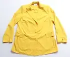 AKRIS punto Women's Signature Lasercut Boyfriend Blazer CD4 Yellow Size 12 NWT