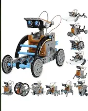 Sillbird Solar Robot Creation Kit Battlebots battle ground 190 Easy Build Pieces