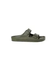 Birkenstock Arizona EVA Olive TwoStrap Slides Women Green Sandals