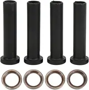 NDNCZDHC 4pcs Front A Arm Long Bushing with Spacer Black Replacement for Polaris TrailBlazer 250 1993‑2005