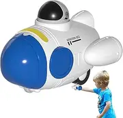 Kids Airplane Toy for Boys Girls, Aircraft Helicopter Toys Bomber Toys, Press Inertia Space Toy Plane Space Toys for Boys, Spaceship Toy for Toddler Kids 2+ Years Old