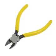 Plastic Coated Handle Diagonal Cutting Pliers Jewelers Electrician Tool