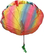 Parachute Toy - Outdoor Flying Parachute | Outdoor Children's Paratrooper Toy For2-12 Years Old, Throwing Parachute Army Man Pologmase