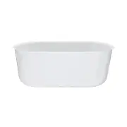 Windsor Freestanding Acrylic Bath, 1500mm, Gloss White
