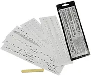 Totority Piano Keyboard Stickers Black Keycaps Music Keyboard Key Switches Decals