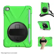 MCC Heavy Duty Hand Strap iPad Mini 5 Apple Shockproof Tough Case Cover [Green]
