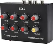 EQ-7 Car Audio Headset Amplifier 2 Channel Audio Mixer Equalizer Digital Sound Equalizer