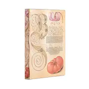 Mira Botanica: Lily & Tomato Lined Flexi Journal - Mini