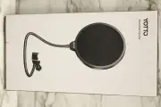 Yotto Microhphone Pop Filter Portable Microphone -Black -New