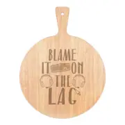 Blame It On The Lag Gamer Pizza Board Paddle Wooden PC Computer Gaming Funny
