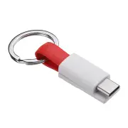 2 Pcs 2A Type C Fast Charging Data Cable 0.39ft/12cm for Xiaomi Mi A2 Pocophone F1 Nokia X6 RED COLOR