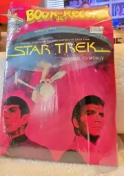 STAR TREK Passage BOOK AND RECORD SET (1979) Peter Pan Records NEW. BOOK IS BEND