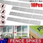 10X Bird Spikes Human Cat Possum Wall Deterrent Mouse Pest Control Spiked Fence