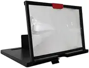 Adjustable 3D Smartphone Screen Amplifier 12 Inches 3D Amplifier Phone Holder Stand with Strong