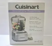 Cuisinart ECH-4SV Elemental 4-Cup Chopper Grinder Silver New In Box