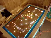 KISS Pinball Machine Playfield Overlay UV PRINTED - Clear Inserts - DIE CUT