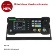 20M/40M/60M 2CH Function Arbitrary Waveform Generator Frequency Meter 2.4" LCD