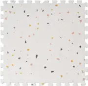 Baby Play Mat & Floor Gym - 6Ft X 4Ft - Terrazzo Print - Thick & Non-Toxic Foam