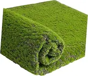 Artificial Green Plants Artificial Moss Faux Patio Realistic Ferns Terrarium Simulated Indoor Fake Plants for Room Lifelike Grass Garden Room Lawn Turf for Large Fake Cotton Green