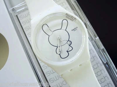 DUNNY DELUXE EXCLUSIVE Art Swatch w SLEEVE by T. EATON-NOT SOLD IN SWATCH SHOPS!
