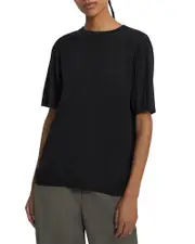 Theory Modern Georgette Panel Tee