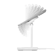 Cygnett ChargeBase Qi2 2 in 1 Magnetic 15W Wireless Charging Stand (White)