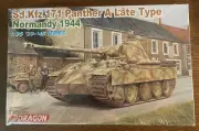 1/35 Dragon #6168 Sd.Kfz.171 Panther A Late Type Normandy 1944 NEW SEALED