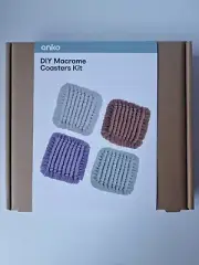 Anko - DIY Macrame Coasters Kit - New