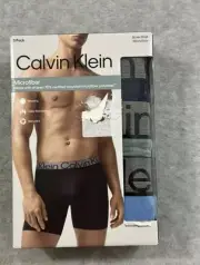 Men's Calvin Klein Micro Stretch 3Pack Boxer Brief Multicolor Size S / Small