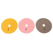 3PCS Flexible Stone Polishing Pads in 4 Inch Size Wet or Dry Applications