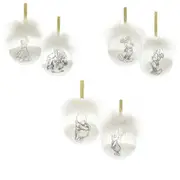 Disney Collectible Christmas Bauble Set - Belle & Beast